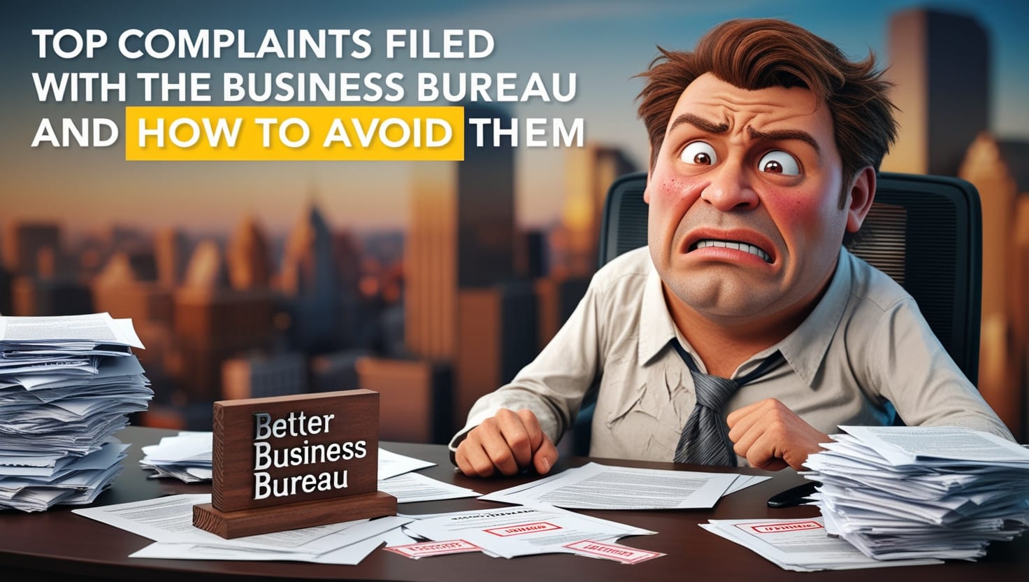 Top Complaints Filed with the Business Bureau and How to Avoid Them